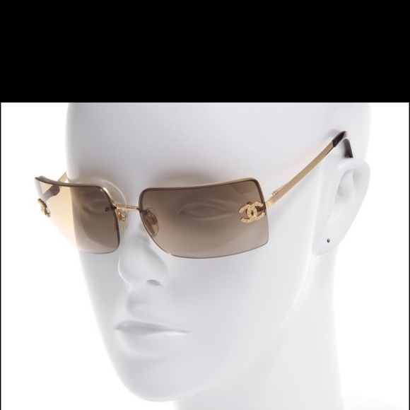 light brown tinted sunglasses